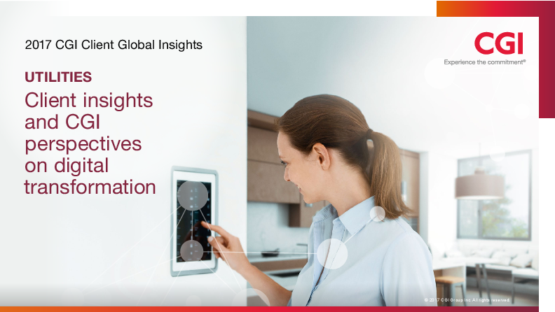 Client insights and CGI perspectives on digital transformation